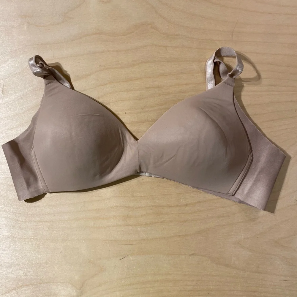 Warner's Smooth Light Brown No Wire Bra 36 A (OQ)